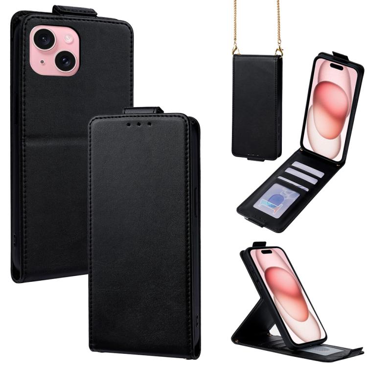 เคสโทรศัพท์หนังวีแกนสีพื้นแบบปกพลิกแนวตั้งพร้อมสายสะพายข้าง สำหรับ iPhone 15, สำหรับ iPhone 14 Plus, สำหรับ iPhone 14, สำหรับ iPhone 14 Pro, สำหรับ iPhone 14 Pro Max, สำหรับ iPhone 13 Pro Max, สำหรับ iPhone 13 Pro, สำหรับ iPhone 13, สำหรับ iPhone 13 mini