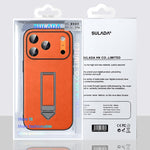 เคสโทรศัพท์หนังเทียมพร้อมที่จับโลหะซ่อนและสายรัดข้อมือ SULADA สำหรับ iPhone 17 Pro Max, สำหรับ iPhone 17 Pro, สำหรับ iPhone 17, สำหรับ iPhone 16 Pro Max, สำหรับ iPhone 16 Pro, สำหรับ iPhone 16