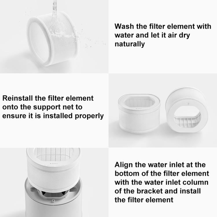 ไส้กรองเครื่องเพิ่มความชื้น Xiaomi Mijia 6L No-Mist Humidifier 3, ไส้กรอง 6L No-Mist Humidifier 3