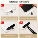 สายคล้องโทรศัพท์แบบถอดได้ 3-in-1 XDcase แบบสะพายข้าง / คล้องคอ / รัดข้อมือ ป้องกันการสูญหาย พร้อมแท็บ