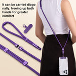 สายคล้องโทรศัพท์แบบถอดได้ 3-in-1 XDcase แบบสะพายข้าง / คล้องคอ / รัดข้อมือ ป้องกันการสูญหาย พร้อมแท็บ