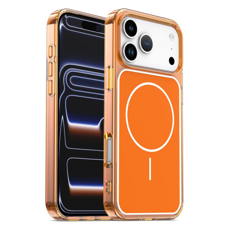 เคสโทรศัพท์แม่เหล็กผสม PC และ TPU สีสันสดใส สำหรับ iPhone 17 Pro Max, สำหรับ iPhone 17 Pro