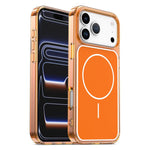 เคสโทรศัพท์แม่เหล็กผสม PC และ TPU สีสันสดใส สำหรับ iPhone 17 Pro Max, สำหรับ iPhone 17 Pro