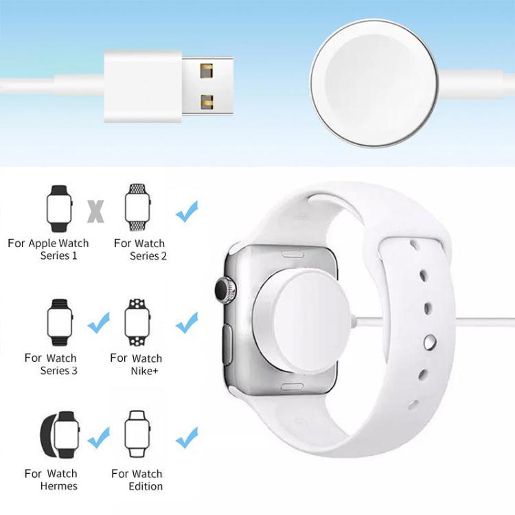 xDfind สำหรับ Apple Watch สมาร์ตวอทช์ ชุดที่วางชาร์จซิลิโคนและที่ชาร์จ USB, ซิลิโคน+USB (สีขาว), ซิลิโคน+USB (สีดำ)