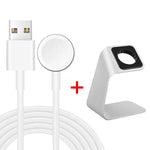 xDfind สำหรับ Apple Watch สมาร์ตวอทช์ ชุดที่วางชาร์จอะลูมิเนียมอัลลอยและที่ชาร์จ USB, อะลูมิเนียมอัลลอย+USB