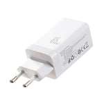 JOYROOM JR-TG10 ที่ชาร์จ GaN 65W แบบสองพอร์ต Type-C และ USB 3 พอร์ต พร้อมสาย Type-C เป็น Type-C, ปลั๊ก EU, ปลั๊ก UK