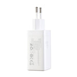 JOYROOM JR-TG10 ที่ชาร์จ GaN 65W แบบสองพอร์ต Type-C และ USB 3 พอร์ต พร้อมสาย Type-C เป็น Type-C, ปลั๊ก EU, ปลั๊ก UK