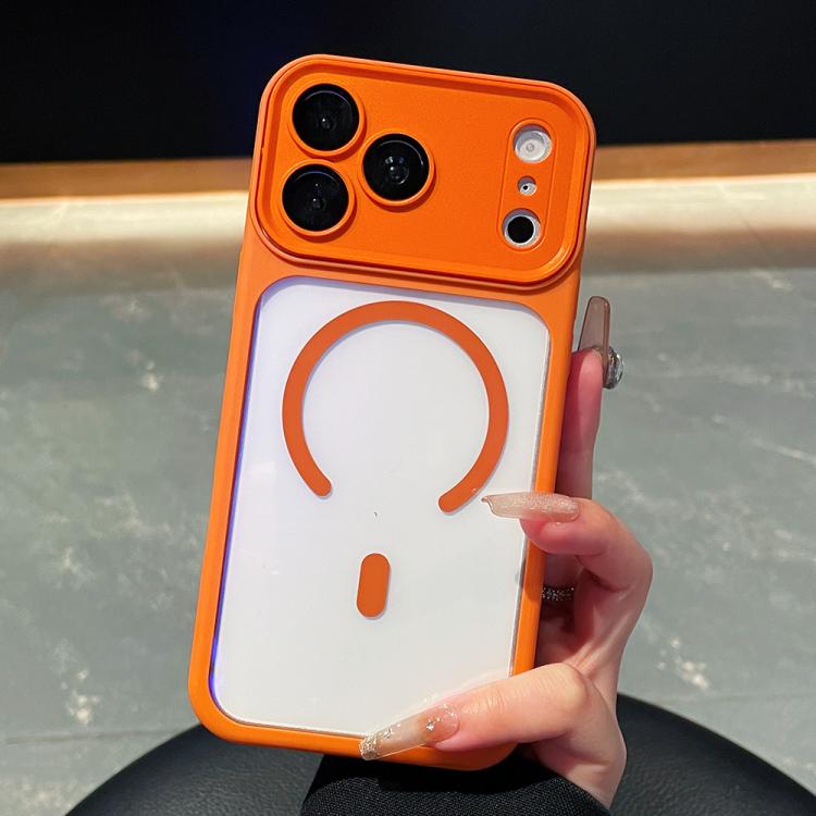 เคสโทรศัพท์ใสแบบครอบคลุมกล้องเต็มรูปแบบชุบอิเล็กโทรไลต์พร้อมแม่เหล็ก สำหรับ iPhone 17 Pro Max, สำหรับ iPhone 17 Pro