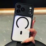 เคสโทรศัพท์ใสแบบครอบคลุมกล้องเต็มรูปแบบชุบอิเล็กโทรไลต์พร้อมแม่เหล็ก สำหรับ iPhone 17 Pro Max, สำหรับ iPhone 17 Pro