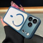 เคสโทรศัพท์ใสแบบครอบคลุมกล้องเต็มรูปแบบชุบอิเล็กโทรไลต์พร้อมแม่เหล็ก สำหรับ iPhone 17 Pro Max, สำหรับ iPhone 17 Pro
