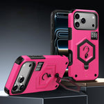 เคสโทรศัพท์ที่ใส่แม่เหล็กเกราะหกเหลี่ยมน้ำหนัก สำหรับ iPhone 17 Pro Max, สำหรับ iPhone 17 Pro, สำหรับ iPhone 17, สำหรับ iPhone Air, สำหรับ iPhone 16 Pro Max, สำหรับ iPhone 16 Pro