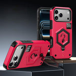 เคสโทรศัพท์ที่ใส่แม่เหล็กเกราะหกเหลี่ยมน้ำหนัก สำหรับ iPhone 17 Pro Max, สำหรับ iPhone 17 Pro, สำหรับ iPhone 17, สำหรับ iPhone Air, สำหรับ iPhone 16 Pro Max, สำหรับ iPhone 16 Pro