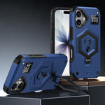 เคสโทรศัพท์ที่ใส่แม่เหล็กเกราะหกเหลี่ยมน้ำหนัก สำหรับ iPhone 17 Pro Max, สำหรับ iPhone 17 Pro, สำหรับ iPhone 17, สำหรับ iPhone Air, สำหรับ iPhone 16 Pro Max, สำหรับ iPhone 16 Pro
