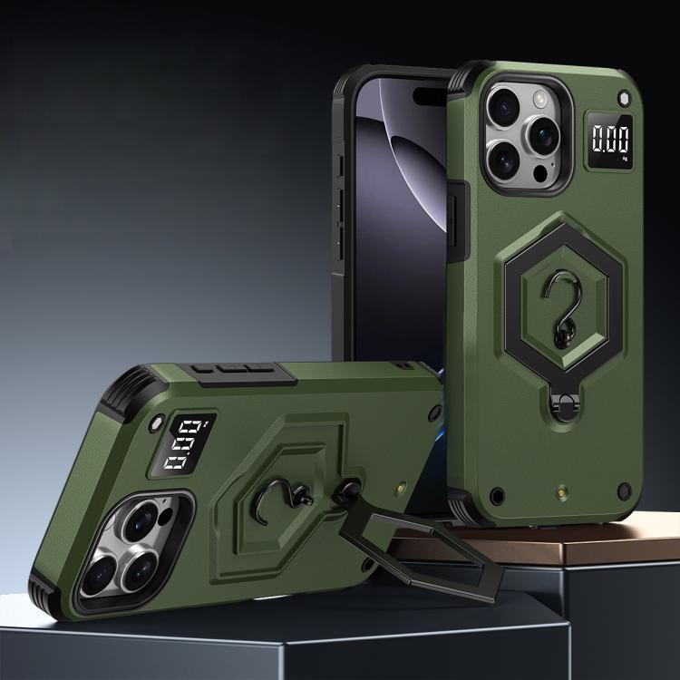 เคสโทรศัพท์ Hexagon Armor Magnetic Holder Weighing Scale สำหรับ iPhone 16, สำหรับ iPhone 15 Pro Max, สำหรับ iPhone 15 Pro, สำหรับ iPhone 15 Plus, สำหรับ iPhone 15, สำหรับ iPhone 14 Plus