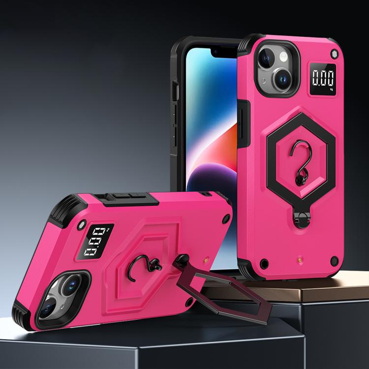 เคสโทรศัพท์ที่วางแม่เหล็กเกราะหกเหลี่ยมน้ำหนัก สำหรับ iPhone 14 / 13, สำหรับ iPhone 14 Pro, สำหรับ iPhone 14 Pro Max, สำหรับ iPhone 13 Pro Max, สำหรับ iPhone 13 Pro, สำหรับ iPhone 12 Pro Max