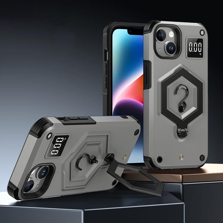 เคสโทรศัพท์ที่วางแม่เหล็กเกราะหกเหลี่ยมน้ำหนัก สำหรับ iPhone 14 / 13, สำหรับ iPhone 14 Pro, สำหรับ iPhone 14 Pro Max, สำหรับ iPhone 13 Pro Max, สำหรับ iPhone 13 Pro, สำหรับ iPhone 12 Pro Max