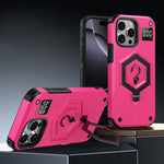 เคสโทรศัพท์ที่วางแม่เหล็กเกราะหกเหลี่ยมน้ำหนัก สำหรับ iPhone 14 / 13, สำหรับ iPhone 14 Pro, สำหรับ iPhone 14 Pro Max, สำหรับ iPhone 13 Pro Max, สำหรับ iPhone 13 Pro, สำหรับ iPhone 12 Pro Max