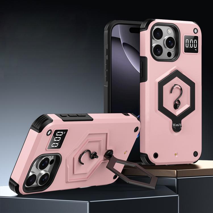 เคสโทรศัพท์ที่วางแม่เหล็กเกราะหกเหลี่ยมน้ำหนัก สำหรับ iPhone 14 / 13, สำหรับ iPhone 14 Pro, สำหรับ iPhone 14 Pro Max, สำหรับ iPhone 13 Pro Max, สำหรับ iPhone 13 Pro, สำหรับ iPhone 12 Pro Max