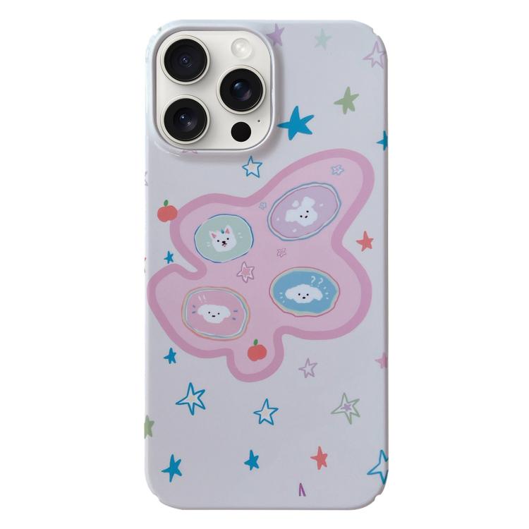 Painted Pattern PC Phone Case, For iPhone 17 Pro Max