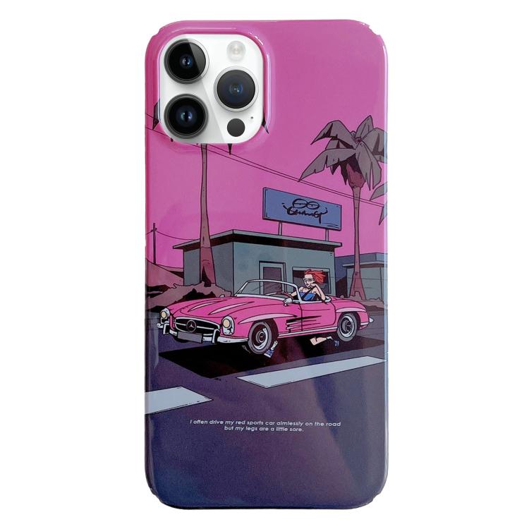 เคสโทรศัพท์ PC ลายวาด สำหรับ iPhone 16 Pro