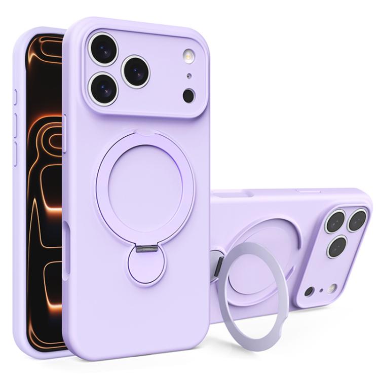 เคสโทรศัพท์ซิลิโคนเหลว MagSafe พร้อมที่จับ สำหรับ iPhone 17 Pro Max, สำหรับ iPhone 17 Pro, สำหรับ iPhone 17, สำหรับ iPhone Air
