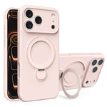 เคสโทรศัพท์ซิลิโคนเหลว MagSafe พร้อมที่จับ สำหรับ iPhone 17 Pro Max, สำหรับ iPhone 17 Pro, สำหรับ iPhone 17, สำหรับ iPhone Air