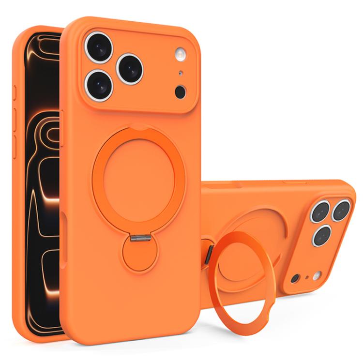เคสโทรศัพท์ซิลิโคนเหลว MagSafe พร้อมที่จับ สำหรับ iPhone 17 Pro Max, สำหรับ iPhone 17 Pro, สำหรับ iPhone 17, สำหรับ iPhone Air