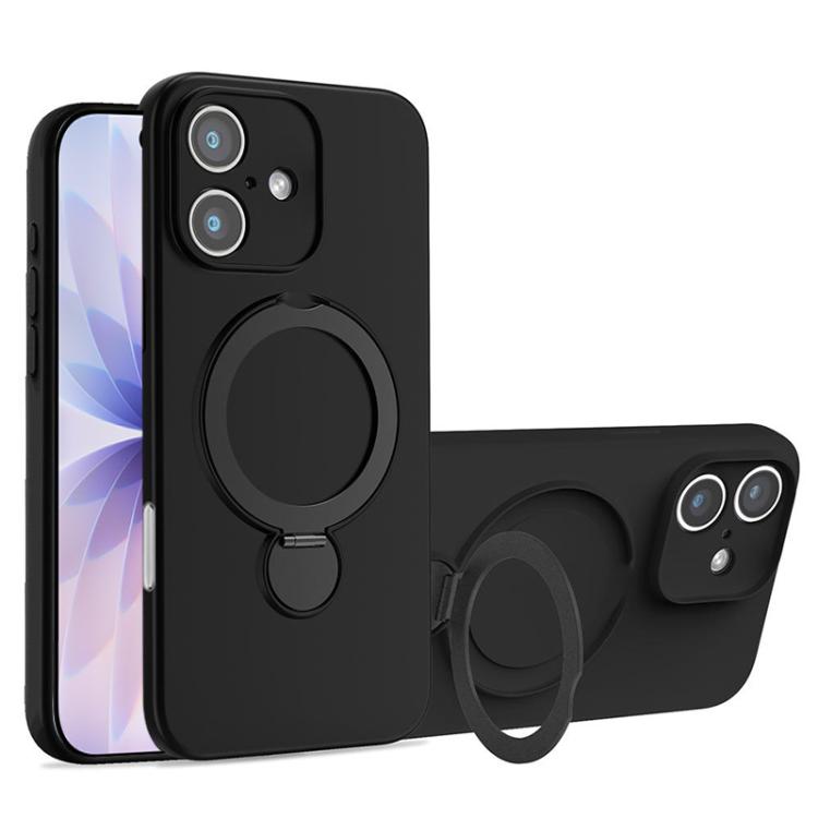 เคสโทรศัพท์ซิลิโคนเหลว MagSafe พร้อมที่จับ สำหรับ iPhone 17 Pro Max, สำหรับ iPhone 17 Pro, สำหรับ iPhone 17, สำหรับ iPhone Air