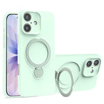 เคสโทรศัพท์ซิลิโคนเหลว MagSafe พร้อมที่จับ สำหรับ iPhone 17 Pro Max, สำหรับ iPhone 17 Pro, สำหรับ iPhone 17, สำหรับ iPhone Air