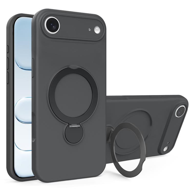 เคสโทรศัพท์ซิลิโคนเหลว MagSafe พร้อมที่จับ สำหรับ iPhone 17 Pro Max, สำหรับ iPhone 17 Pro, สำหรับ iPhone 17, สำหรับ iPhone Air