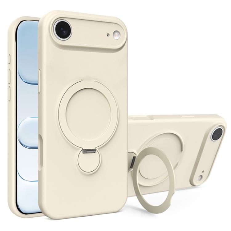 เคสโทรศัพท์ซิลิโคนเหลว MagSafe พร้อมที่จับ สำหรับ iPhone 17 Pro Max, สำหรับ iPhone 17 Pro, สำหรับ iPhone 17, สำหรับ iPhone Air