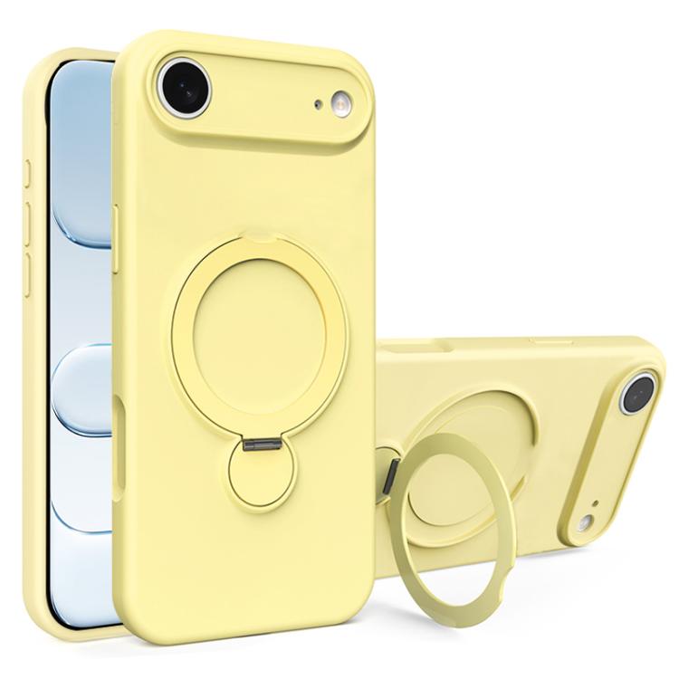 เคสโทรศัพท์ซิลิโคนเหลว MagSafe พร้อมที่จับ สำหรับ iPhone 17 Pro Max, สำหรับ iPhone 17 Pro, สำหรับ iPhone 17, สำหรับ iPhone Air