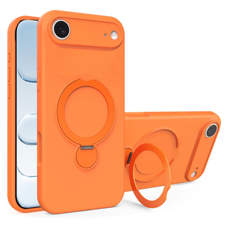 เคสโทรศัพท์ซิลิโคนเหลว MagSafe พร้อมที่จับ สำหรับ iPhone 17 Pro Max, สำหรับ iPhone 17 Pro, สำหรับ iPhone 17, สำหรับ iPhone Air