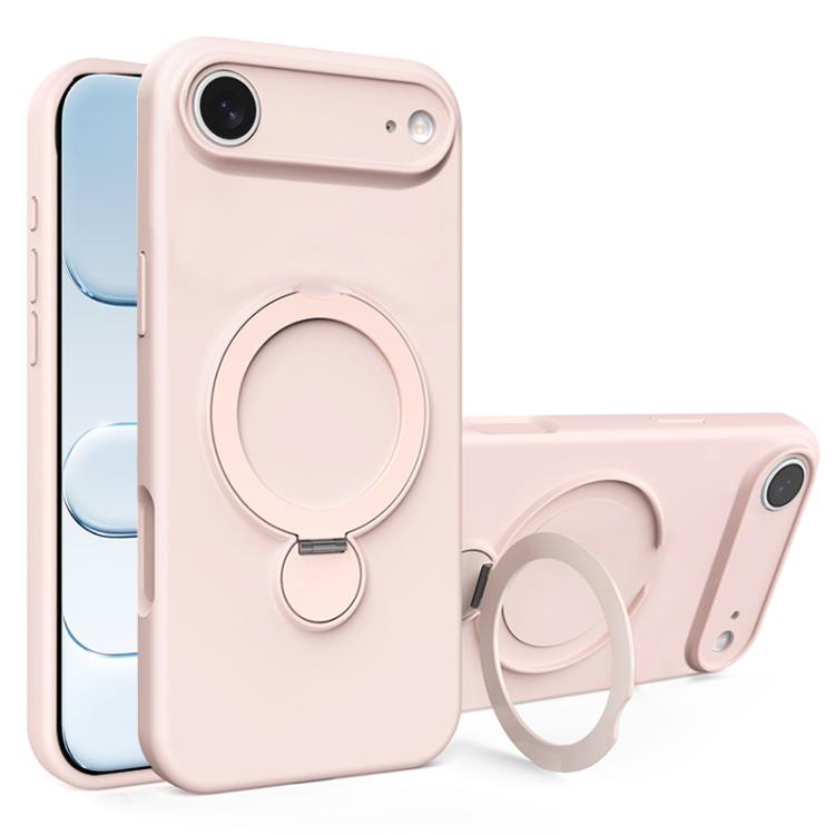 เคสโทรศัพท์ซิลิโคนเหลว MagSafe พร้อมที่จับ สำหรับ iPhone 17 Pro Max, สำหรับ iPhone 17 Pro, สำหรับ iPhone 17, สำหรับ iPhone Air