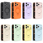 เคสโทรศัพท์ซิลิโคนเหลว MagSafe พร้อมที่จับ สำหรับ iPhone 17 Pro Max, สำหรับ iPhone 17 Pro, สำหรับ iPhone 17, สำหรับ iPhone Air