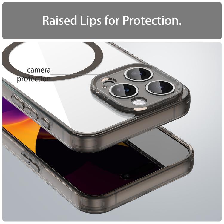 เคสโทรศัพท์ PC Hybrid TPU กันกระแทกแบบถุงลมนิรภัย MagSafe สำหรับ iPhone 15