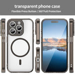 เคสโทรศัพท์ PC Hybrid TPU กันกระแทกแบบถุงลมนิรภัย MagSafe สำหรับ iPhone 15