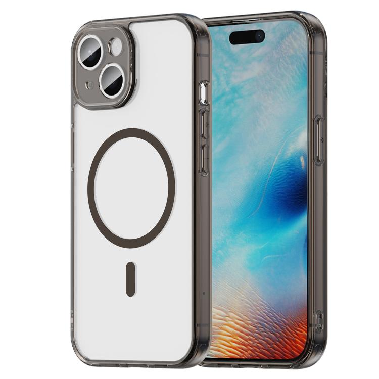 เคสโทรศัพท์ PC Hybrid TPU กันกระแทกแบบถุงลมนิรภัย MagSafe สำหรับ iPhone 15