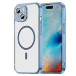 เคสโทรศัพท์ PC Hybrid TPU กันกระแทกแบบถุงลมนิรภัย MagSafe สำหรับ iPhone 15