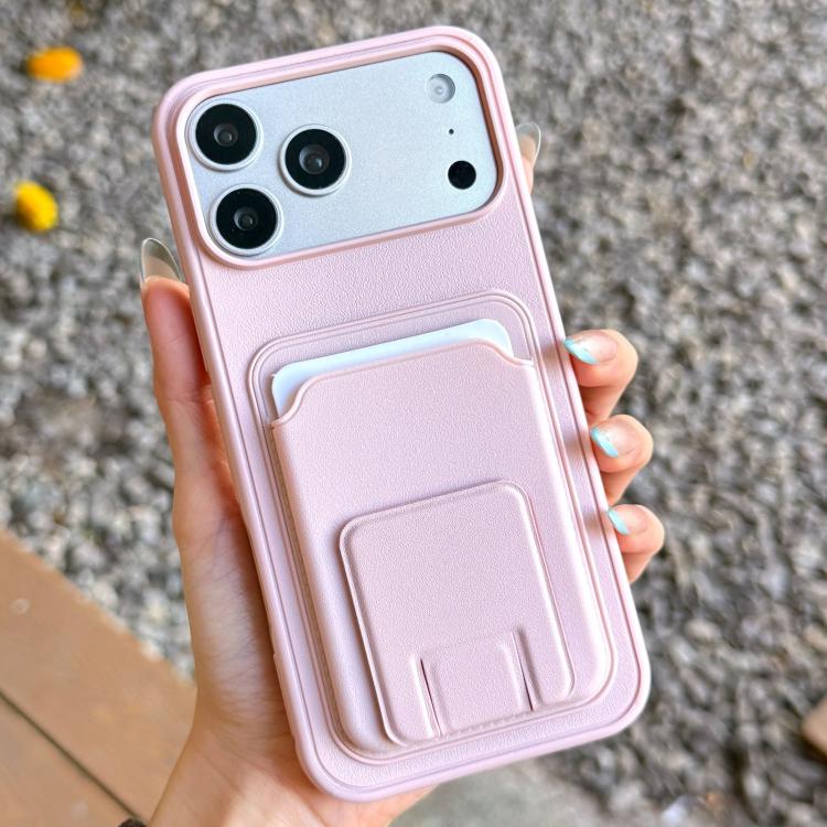 เคสโทรศัพท์ที่ใส่บัตรพับสี่เหลี่ยมจัตุรัส สำหรับ iPhone 17 Pro Max, สำหรับ iPhone 17 Pro, สำหรับ iPhone 17, สำหรับ iPhone Air, สำหรับ iPhone 16 Pro Max, สำหรับ iPhone 16 Pro