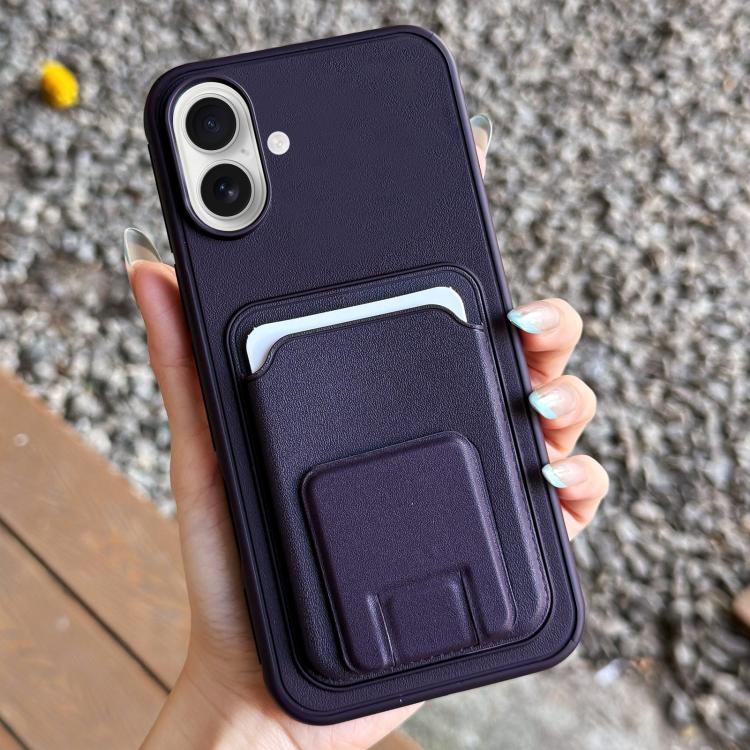 เคสโทรศัพท์ที่ใส่บัตรพับสี่เหลี่ยมจัตุรัส สำหรับ iPhone 17 Pro Max, สำหรับ iPhone 17 Pro, สำหรับ iPhone 17, สำหรับ iPhone Air, สำหรับ iPhone 16 Pro Max, สำหรับ iPhone 16 Pro