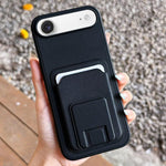 เคสโทรศัพท์ที่ใส่บัตรพับสี่เหลี่ยมจัตุรัส สำหรับ iPhone 17 Pro Max, สำหรับ iPhone 17 Pro, สำหรับ iPhone 17, สำหรับ iPhone Air, สำหรับ iPhone 16 Pro Max, สำหรับ iPhone 16 Pro