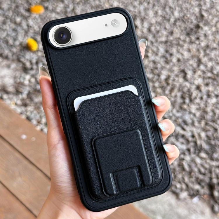 เคสโทรศัพท์ที่ใส่บัตรพับสี่เหลี่ยมจัตุรัส สำหรับ iPhone 17 Pro Max, สำหรับ iPhone 17 Pro, สำหรับ iPhone 17, สำหรับ iPhone Air, สำหรับ iPhone 16 Pro Max, สำหรับ iPhone 16 Pro
