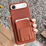 เคสโทรศัพท์ที่ใส่บัตรพับสี่เหลี่ยมจัตุรัส สำหรับ iPhone 17 Pro Max, สำหรับ iPhone 17 Pro, สำหรับ iPhone 17, สำหรับ iPhone Air, สำหรับ iPhone 16 Pro Max, สำหรับ iPhone 16 Pro