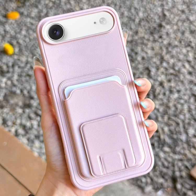 เคสโทรศัพท์ที่ใส่บัตรพับสี่เหลี่ยมจัตุรัส สำหรับ iPhone 17 Pro Max, สำหรับ iPhone 17 Pro, สำหรับ iPhone 17, สำหรับ iPhone Air, สำหรับ iPhone 16 Pro Max, สำหรับ iPhone 16 Pro