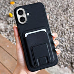 เคสโทรศัพท์ที่ใส่บัตรพับสี่เหลี่ยมจัตุรัส สำหรับ iPhone 16 Plus, สำหรับ iPhone 16, สำหรับ iPhone 15 Pro Max, สำหรับ iPhone 15 Pro, สำหรับ iPhone 15 Plus, สำหรับ iPhone 15