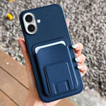 เคสโทรศัพท์ที่ใส่บัตรพับสี่เหลี่ยมจัตุรัส สำหรับ iPhone 16 Plus, สำหรับ iPhone 16, สำหรับ iPhone 15 Pro Max, สำหรับ iPhone 15 Pro, สำหรับ iPhone 15 Plus, สำหรับ iPhone 15