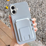เคสโทรศัพท์ที่ใส่บัตรพับสี่เหลี่ยมจัตุรัส สำหรับ iPhone 16 Plus, สำหรับ iPhone 16, สำหรับ iPhone 15 Pro Max, สำหรับ iPhone 15 Pro, สำหรับ iPhone 15 Plus, สำหรับ iPhone 15