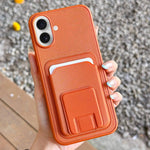 เคสโทรศัพท์ที่ใส่บัตรพับสี่เหลี่ยมจัตุรัส สำหรับ iPhone 16 Plus, สำหรับ iPhone 16, สำหรับ iPhone 15 Pro Max, สำหรับ iPhone 15 Pro, สำหรับ iPhone 15 Plus, สำหรับ iPhone 15