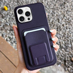 เคสโทรศัพท์ที่ใส่บัตรพับสี่เหลี่ยมจัตุรัส สำหรับ iPhone 16 Plus, สำหรับ iPhone 16, สำหรับ iPhone 15 Pro Max, สำหรับ iPhone 15 Pro, สำหรับ iPhone 15 Plus, สำหรับ iPhone 15